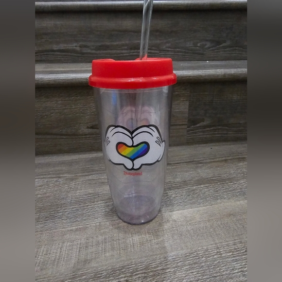 Disney Mickey Mouse pride tumbler with lid 20 Oz. - Picture 3 of 4